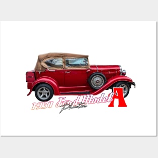 1931 Ford Model A Phaeton Posters and Art